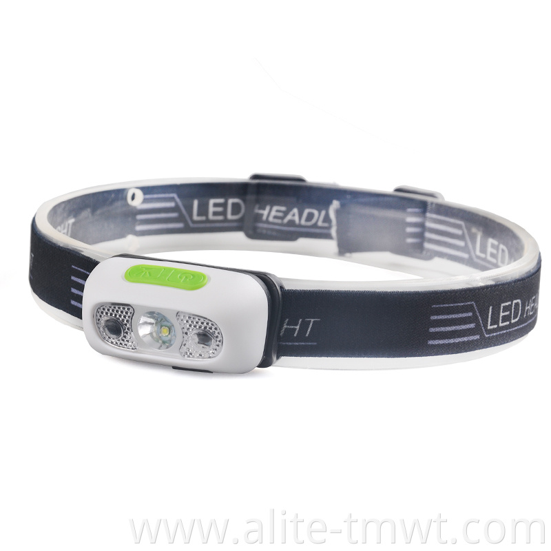 LED usb rechargeable motion sensor high power led headlamp